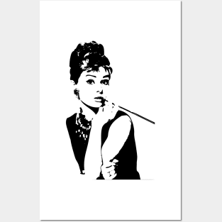 Audrey Hepburn - an icon Posters and Art